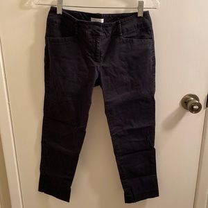 Black NY&Co chino ankle length pants